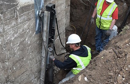push pier installation